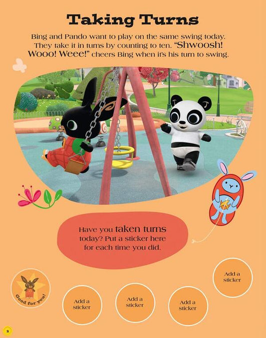 Bing My Reward Chart Sticker Activity Book / Bing My Reward Chart Sticker Activity Book  9780008382131-2