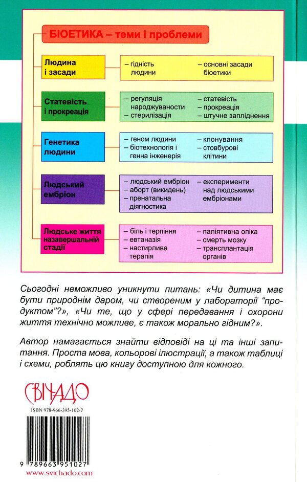 Bioethics for everyone / Біоетика для кожного Рамон Лукас Лукас 978-966-395-102-7-2