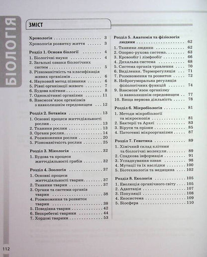 Biology. All concepts, terms and definitions. Grades 7-11 / Біологія. Усі поняття, терміни та визначення. 7–11 класи Маргарита Атаманчук, К. Остапович 9786170043634-3