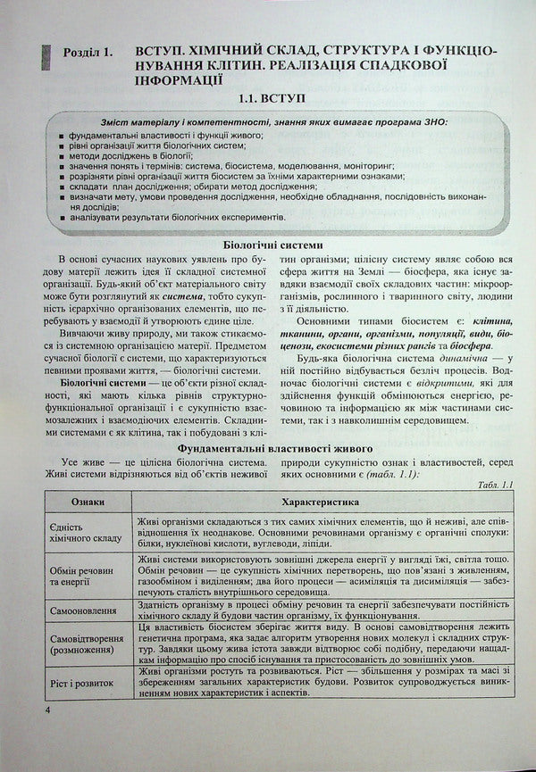 Biology. Complex Preparation For EIT-NMT 2026 - Бологя. Комплексна пдготовка до ЗНО-НМТ 2026 Ivan Barna, Antonina Pavlychenko - ван Барна, Антонна Павлченко 9789660742932-5