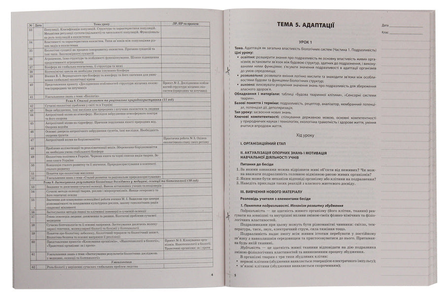 Biology. Grade 11 / Біологія. 11 клас Роман Евсеев, Константин Задорожный 978-617-00-3664-3-3