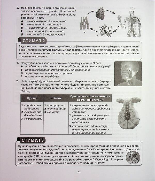 Biology. Grade 8. Notebook / Біологія. 8 клас. Зошит-компетикум Валерий Соболь 978-617-539-410-6-6