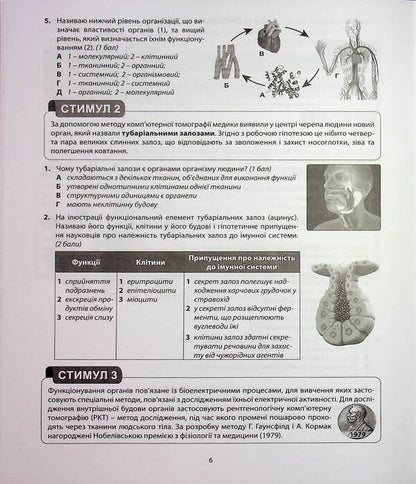 Biology. Grade 8. Notebook / Біологія. 8 клас. Зошит-компетикум Валерий Соболь 978-617-539-410-6-6