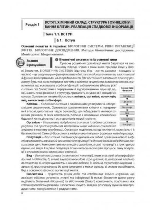 Biology. Handbook + Tests. Full Refresher Course. Preparation For ZNO And DPA / Біологія. Довідник+тести. Повний повторювальний курс. Підготовка до ЗНО та ДПА Valery Sobol / Валерій Соболь 9786175393116-2
