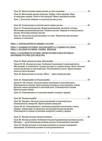 Biology. My synopsis. Materials for lessons. 7th grade. First semester / Біологія. Мій конспект. Матеріали до уроків. 7 клас. І семестр Маргарита Атаманчук 9786170042774-6