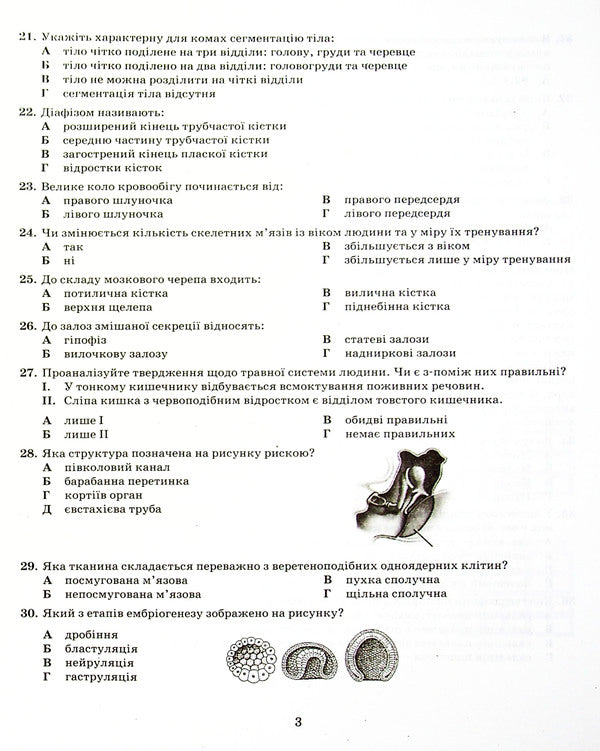 Biology. Typical test tasks. ZNO 2022 / Біологія. Типові тестові завдання. ЗНО 2022 Сергей Дерий, Лидия Илюха, Людмила Прокопенко, Оксана Спрягайло, Александр Спрягайло, К. Линевич, Александр Илюха 978-966-945-178-1-6