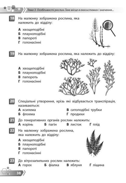 Biology 7Th Grade Collection Of Problems - Бологя 7 клас Збрник задач Olga Taglyna - Ольга Таглна 9786178933036-5