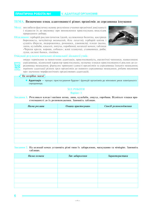Biology And Ecology. Grade 11. Practicum / Біологія і екологія. 11 клас. Практикум Ivanna Oliynyk, Lilia Tertychnaya / Іванна Оліінек, Лілія Тертик 9789661060592-4