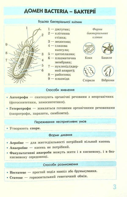 Biology In Definitions, Tables And Diagrams. 6-11Th Grade / Біологія у визначеннях, таблицях і схемах. 6-11 клас Ksenia Zaitseva / Ксенія Зайцева 9786170971609-6