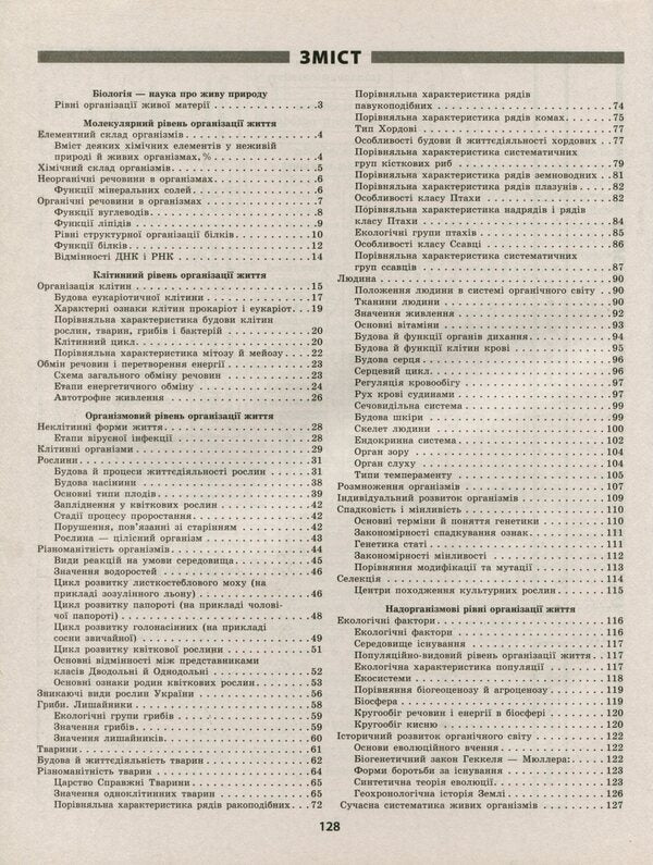 Biology In Tables And Schemes. Grades 6-11 / Біологія в таблицях і схемах. 6-11 класи Alla Iontseva / Алла Іонсева 9789669397072-3