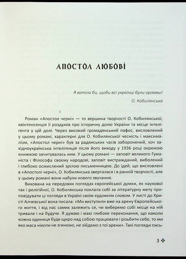 Black Apostle book / Книга Апостол чернi Ольга Кобылянская 9789669971890-3