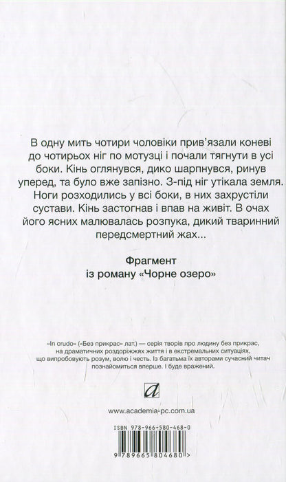 Black Lake (Kara-Kol) / Чорне озеро (Кара-Кол) Владимир Гжицкий 978-966-580-468-0, 978-966-580-458-1-2