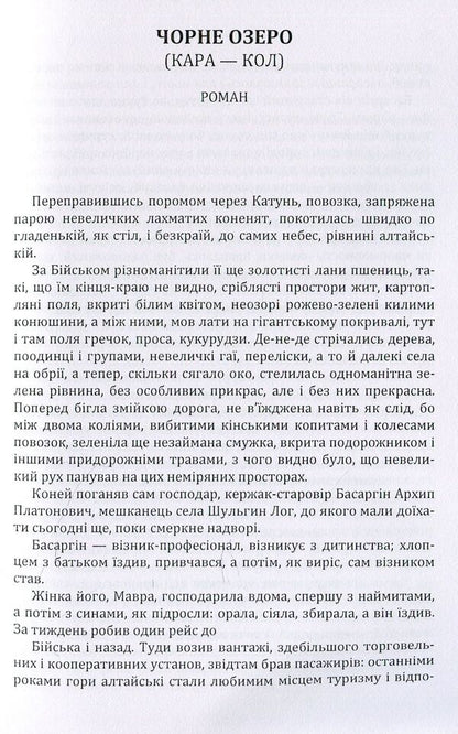 Black lake / Чорне озеро Владимир Гжицкий 978-611-01-1442-4-3