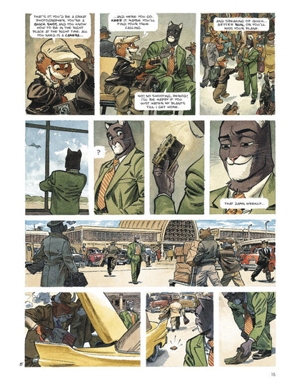 Blacksad. Amarillo Juanjo Guarnido, Juan Diaz Canales / Джуанджо Гуарнидо, Хуан Диас Каналес 9781616555252-6
