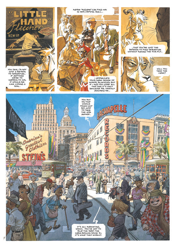 Blacksad. Silent Hell Juan Diaz Canales, Juanjo Guarnido / Хуан Диас Каналес, Джуанджо Гуарнидо 9781595829313-5