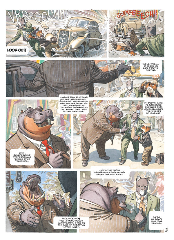 Blacksad. Silent Hell Juan Diaz Canales, Juanjo Guarnido / Хуан Диас Каналес, Джуанджо Гуарнидо 9781595829313-6