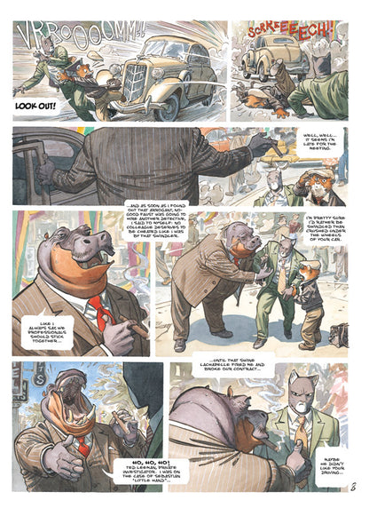 Blacksad. Silent Hell Juan Diaz Canales, Juanjo Guarnido / Хуан Диас Каналес, Джуанджо Гуарнидо 9781595829313-6