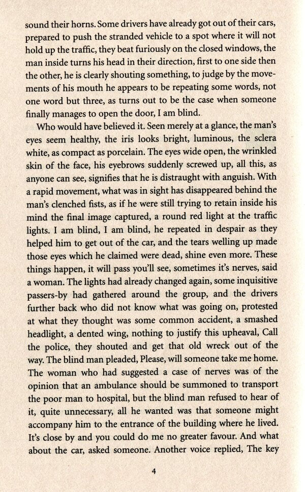 Blindness Jose Saramago / Жозе Сарамаго 9780099573586-4