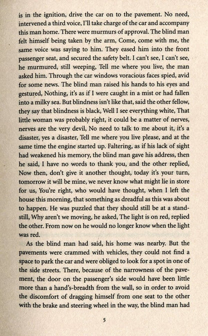 Blindness Jose Saramago / Жозе Сарамаго 9780099573586-5