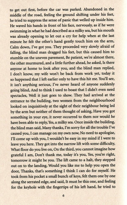 Blindness Jose Saramago / Жозе Сарамаго 9780099573586-6