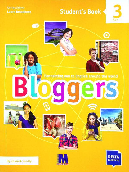 Bloggers 3 (A2) Student's Book / Bloggers 3 (A2) Student's Book Лаура Бродбент 978-617-7511-59-4-1