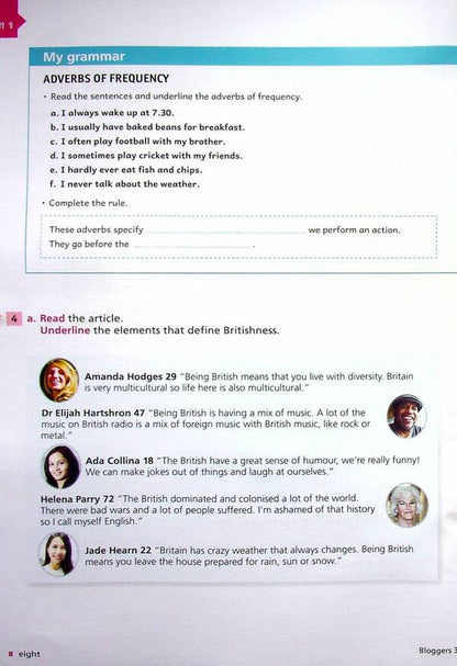 Bloggers 3 (A2) Workbook / Bloggers 3 (A2) Workbook Лаура Бродбент 978-617-7511-60-0-6