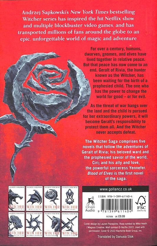 Blood of Elves / Blood of Elves Анджей Сапковский 978-1-399-61140-4-2