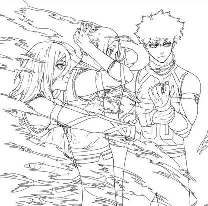 Blue Prison. Coloring Book / Синя тюрма. Розмальовка Muneyuki Kaneshiro / Мунеюкі Канешіро 9786178516857-3