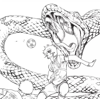 Blue Prison. Coloring Book / Синя тюрма. Розмальовка Muneyuki Kaneshiro / Мунеюкі Канешіро 9786178516857-5