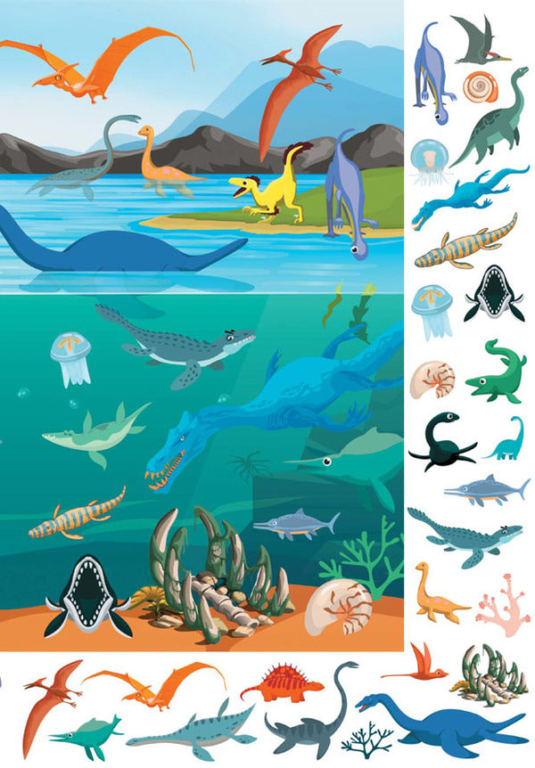 Book-Card. Great Wimmelbukh. Dinosaurs / Книга-картонка. Великий віммельбух. Динозаври / Author not specified 9789669879943-5