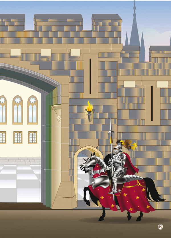 Book with stickers. Knights / Книжка з наліпками. Лицарі  978-966-936-978-9-4