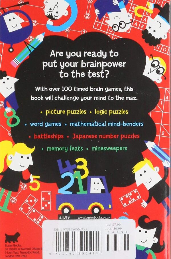 Brain Games For Clever Kids Gareth Moore / Гарет Мур 9781780552491-2