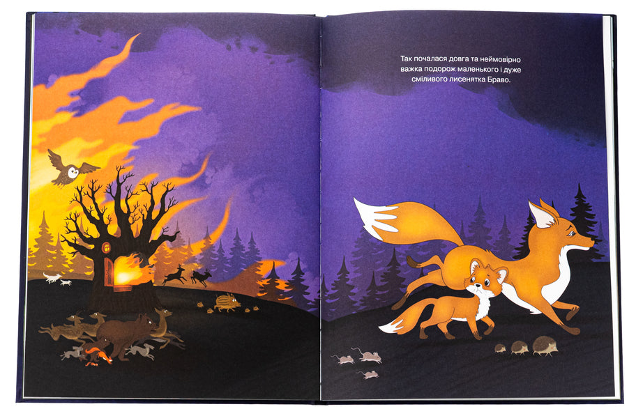 Bravo. The bravest fox in the world / Браво. Найсміливіше лисеня у світі Вадим Воротинский 9786179534508-6