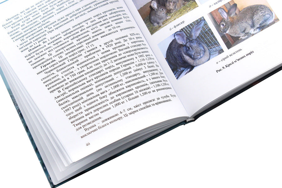 Breeding with the basics of genetics and breeding / Кролівництво з основами генетики та розведення В. Пабат, Д. Винничук, И. Гончаренко, В. Агий 978-617-7605-53-8-5