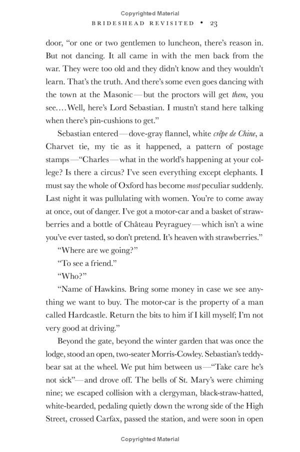 Brideshead Revisited Evelyn Waugh / Ивлин Во 9780241472736-6