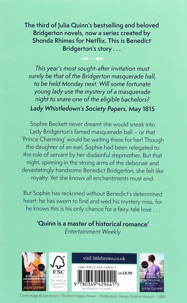 Bridgerton: An Offer From A Gentleman (Bridgertons Book 3) / Bridgerton: An Offer From A Gentleman (Bridgertons Book 3) Джулия Куин 9780349429441-2