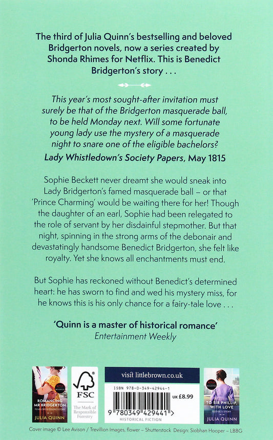 Bridgerton: An Offer From A Gentleman (Bridgertons Book 3) / Bridgerton: An Offer From A Gentleman (Bridgertons Book 3) Джулия Куин 9780349429441-2