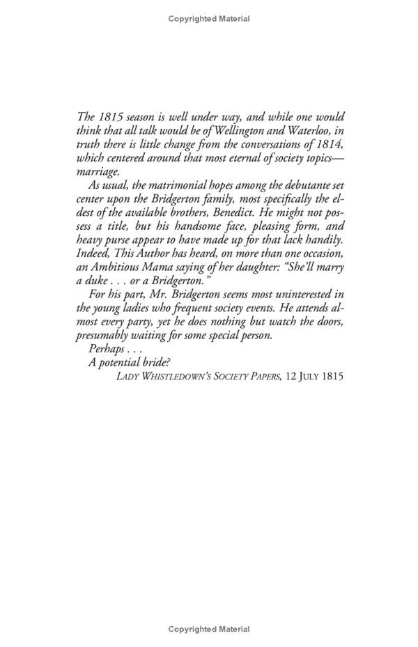 Bridgerton: An Offer From A Gentleman (Bridgertons Book 3) / Bridgerton: An Offer From A Gentleman (Bridgertons Book 3) Джулия Куин 9780349429441-6