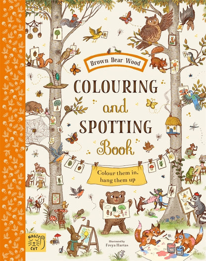 Brown Bear Wood. Coloring And Spotting Book. Color Them In, Hang Them Up! / Author not specified 9781915569103-1