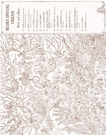 Brown Bear Wood. Coloring And Spotting Book. Color Them In, Hang Them Up! / Author not specified 9781915569103-2