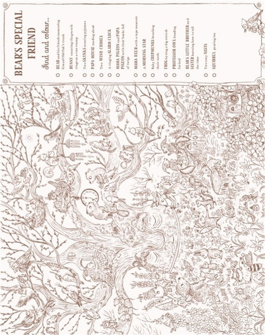 Brown Bear Wood. Coloring And Spotting Book. Color Them In, Hang Them Up! / Author not specified 9781915569103-2