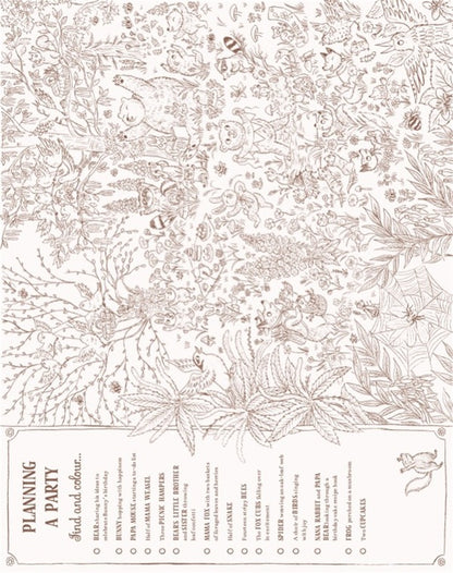 Brown Bear Wood. Coloring And Spotting Book. Color Them In, Hang Them Up! / Author not specified 9781915569103-3