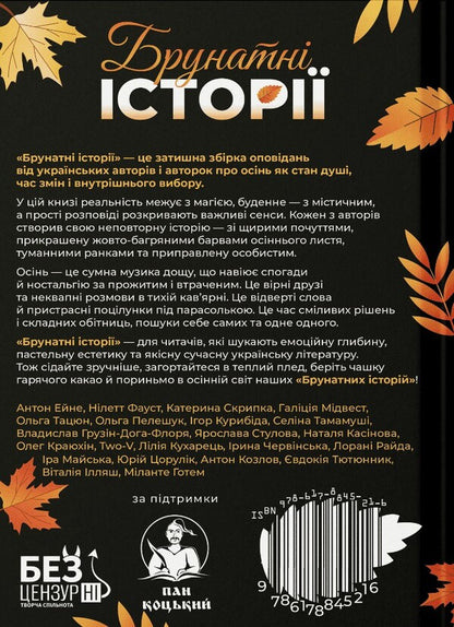Brown Stories - Брунатн стор Creative community Bezcensurnye - Творче спвтовариство Безцензурн 9786178845216-2