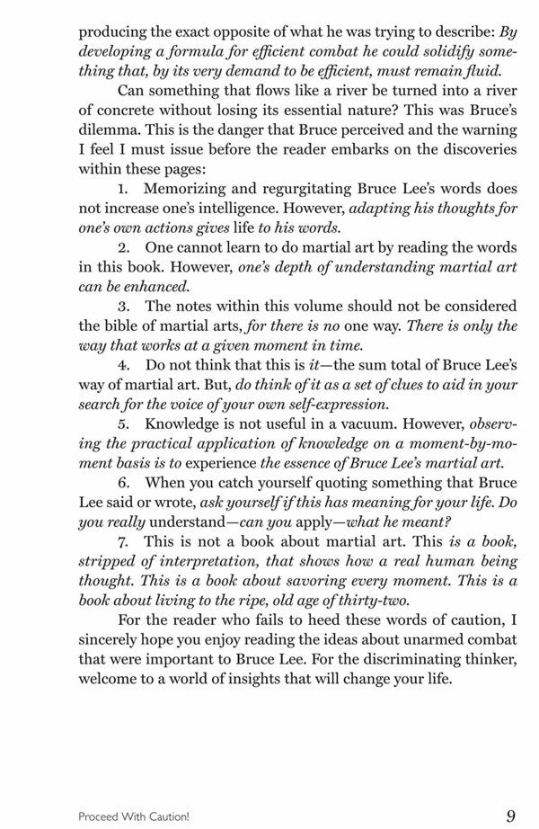 Bruce Lee Jeet Kune Do Bruce Lee / Брюс Ли 9780804851237-6