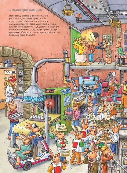 Bunny Franz.A large reference book / Зайчик Франц. Велика книжка-розглядалка Урзель Шеффлер 978-966-10-5102-6-6