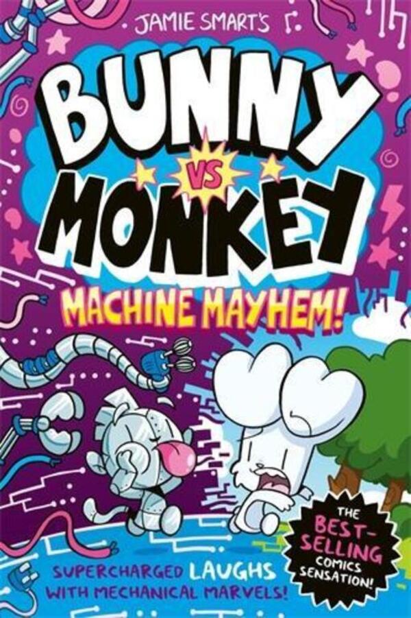 Bunny Vs Monkey: Machine Mayhem Jamie Smart / Джейми Смарт 9781788452977-1