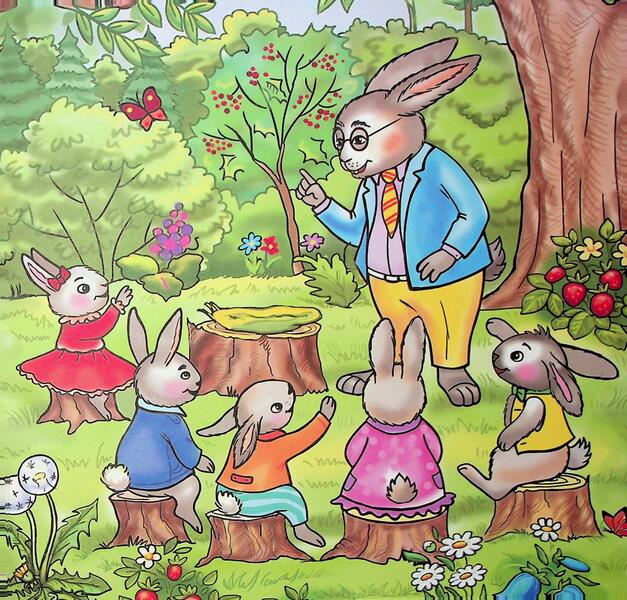 Bunny school / Школа для зайчат Григорий Шегера 978-966-10-5566-6-6