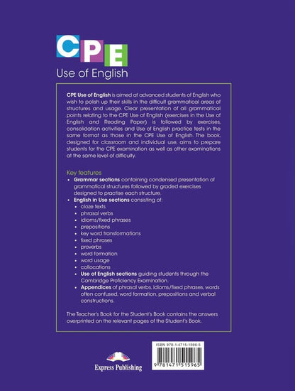 CPE Use of English 1. Student's Book / CPE Use of English 1. Student's Book Вирджиния Эванс 9781471595653-2