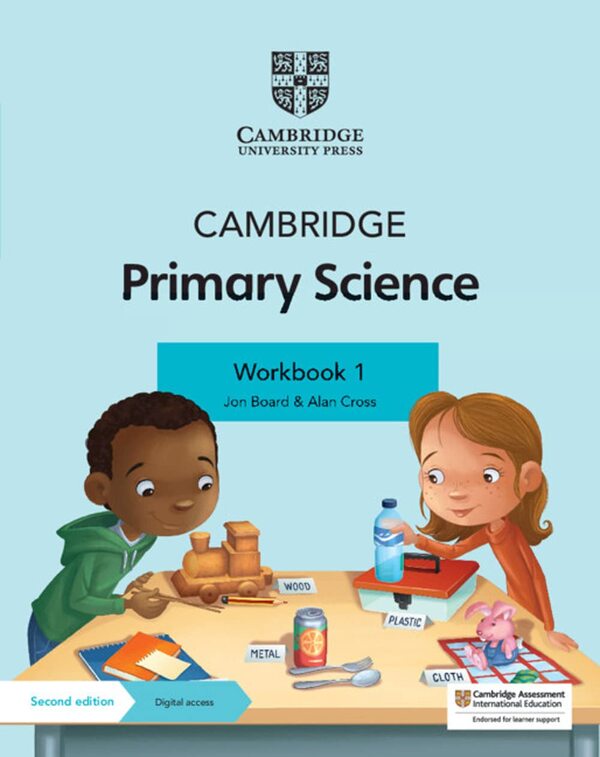 Cambridge Primary Science Workbook 1 With Digital Access (1 Year) John Bord, Alan Cross / Джон Борд, Алан Кросс 9781108742733-1