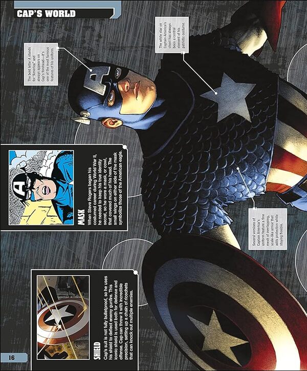Captain America. The Ultimate Guide New Edition / Captain America. The Ultimate Guide New Edition Мэтт Форбек, Алан Коусилл, Дэниел Уоллес, Мелани Скотт 978-0-24151-421-4-3